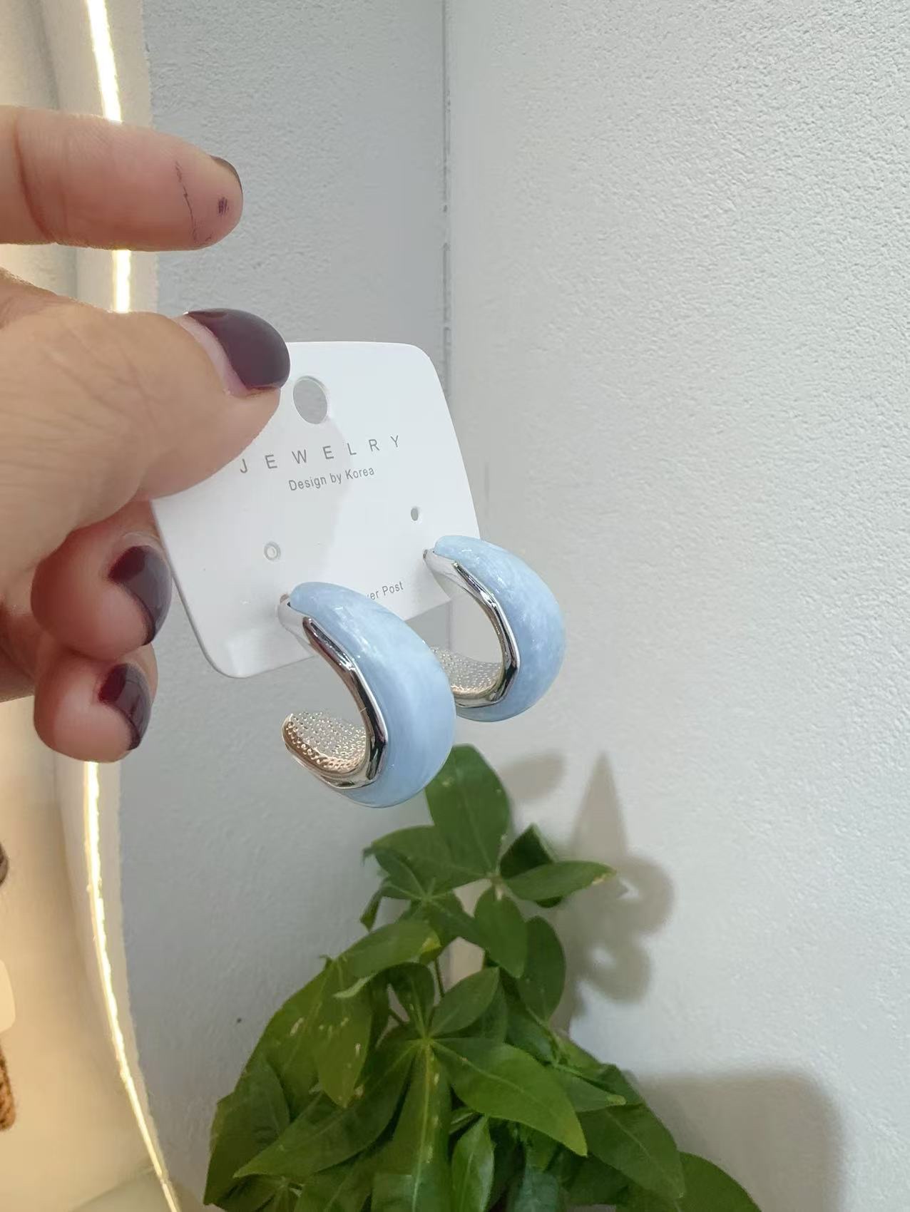 高级感饰品 耳饰耳钉 简约时尚耐磨耐腐蚀 饰品耳饰耳钉详情图1