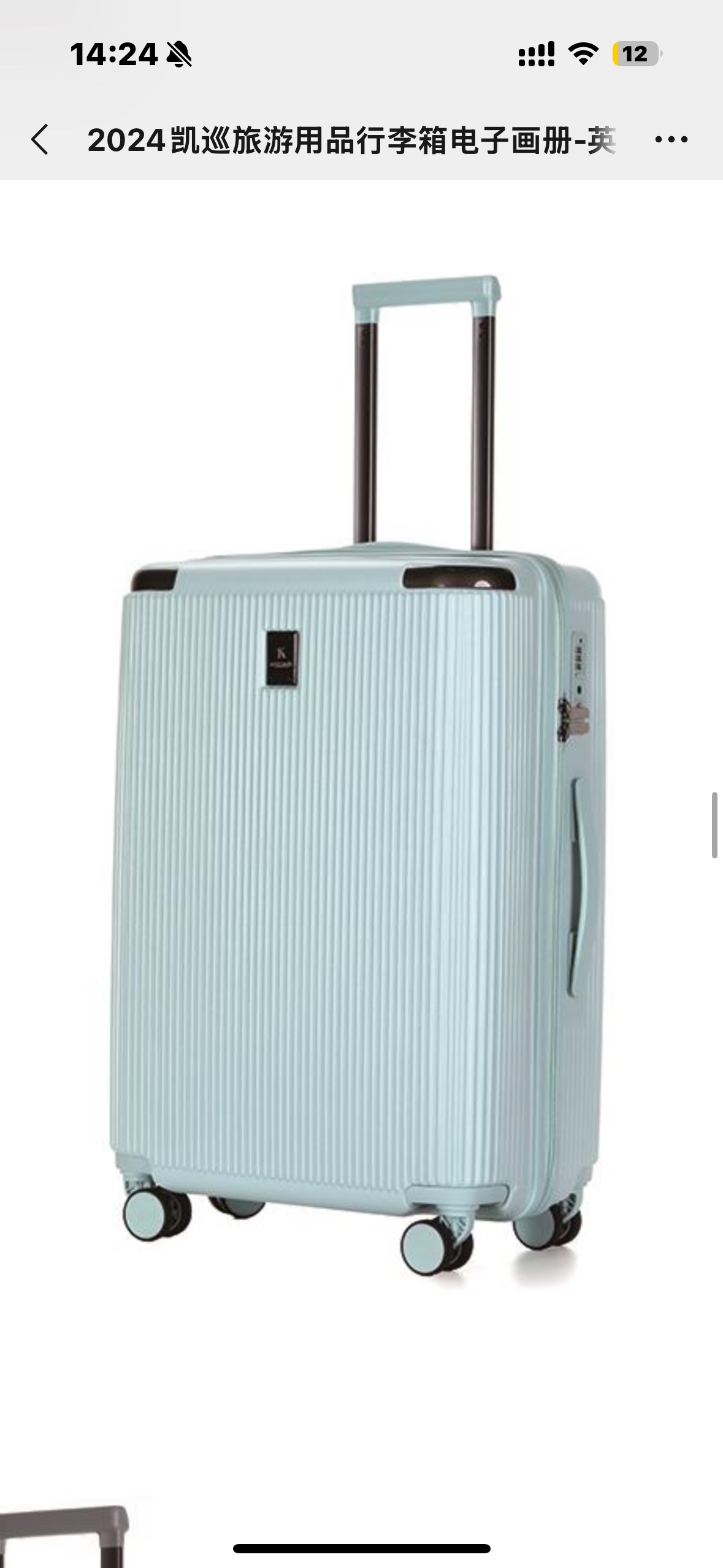 917拉杆箱产品图