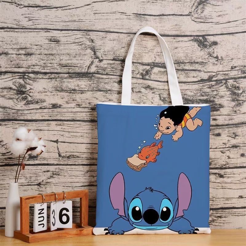 原创设计帆布包 定制个性图案 布包可背 双肩手提帆布包 多功能便携休闲包详情图9