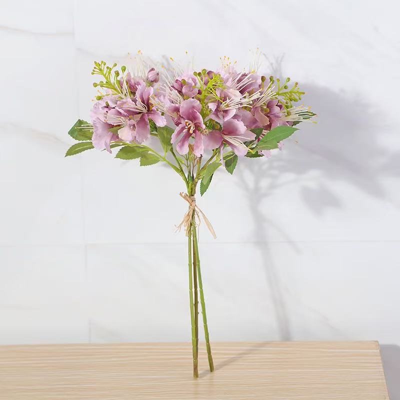 玉兰花藤居家装饰用品 假花仿真花艺术品 仿真花朵 美观耐看婚庆假花摆设详情图5