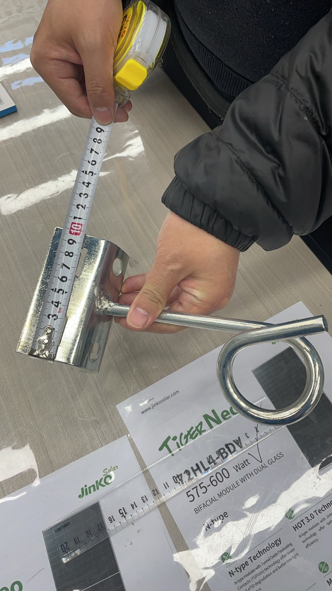 电力金具尾巴细节图