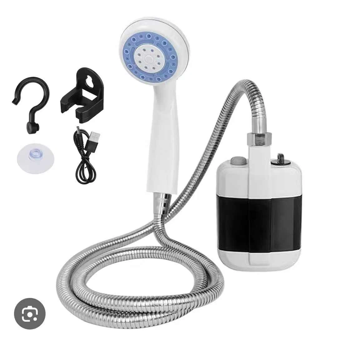 USB charging showerhead, outdoor bathing wonder, household electric shower, dormitory rental, rural portable and simple outdoor bathing wonder, field construction site dormitory simple electric shower, dormitory rural household portable showerhead detail image 5