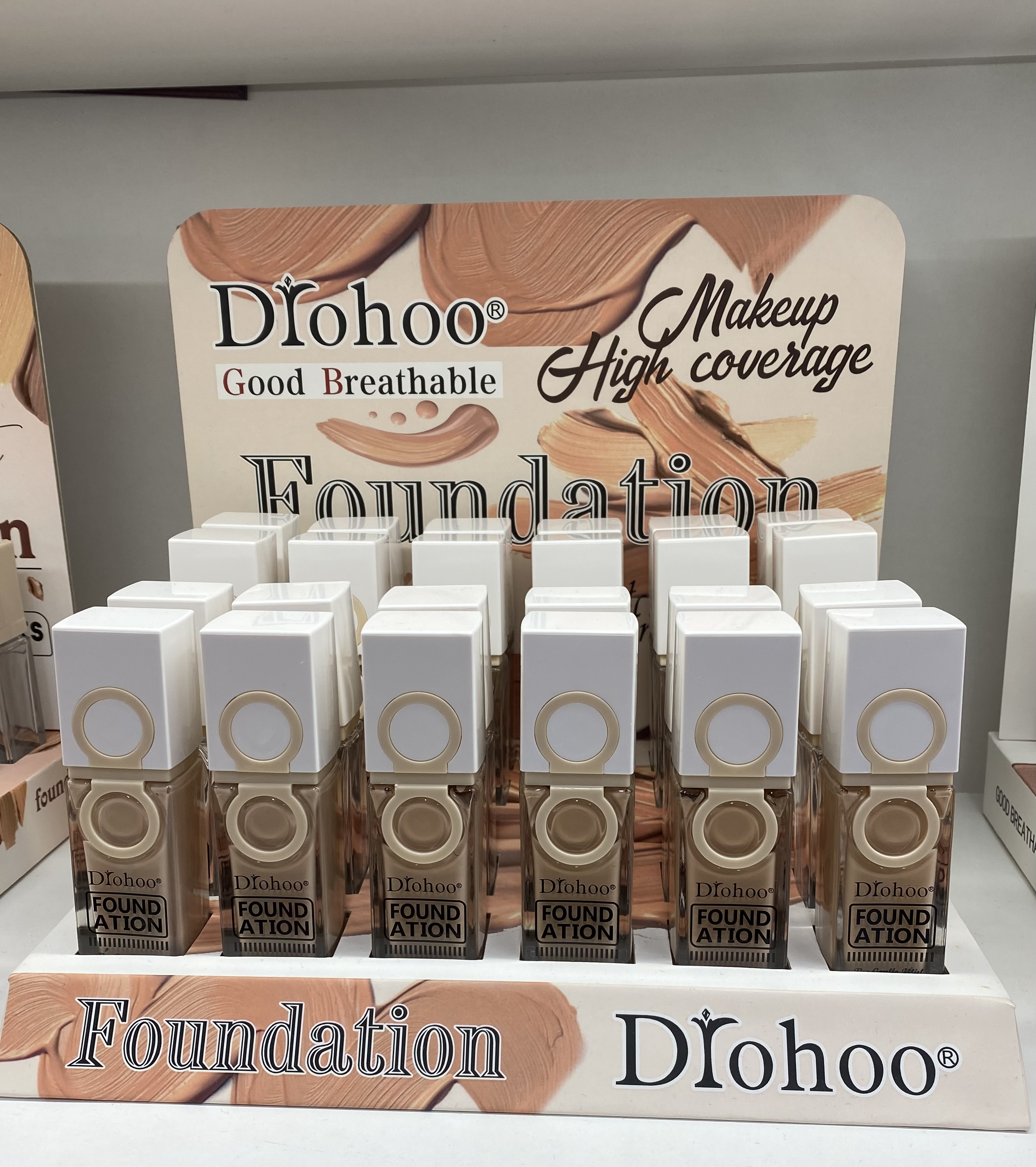 防水不脱妆粉底液套装热销款foundation hot selling 