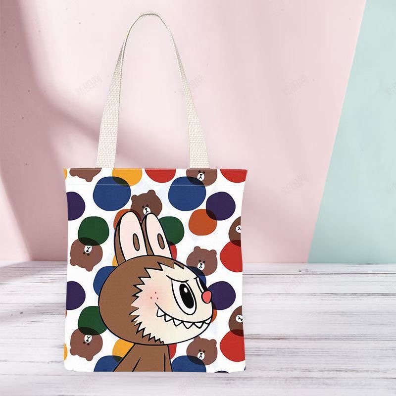 原创设计帆布包 定制款式 可背双肩布包 环保耐用帆布包个性潮流详情图4