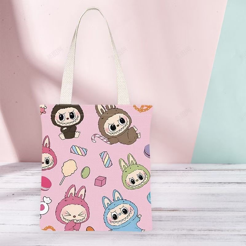 原创设计帆布包 定制款式 可背双肩布包 环保耐用帆布包个性潮流细节图