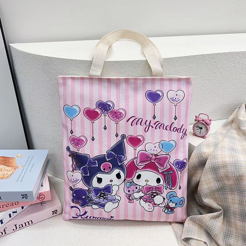 原创设计帆布包定制 可背双肩包 时尚潮流布包 环保耐用手提包白底实物图