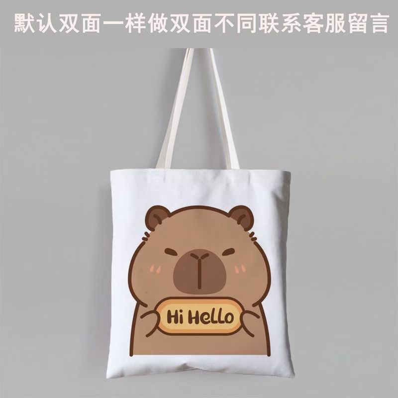 原创设计帆布包 可背双肩手提布包 个性定制环保帆布包 轻便实用时尚潮流