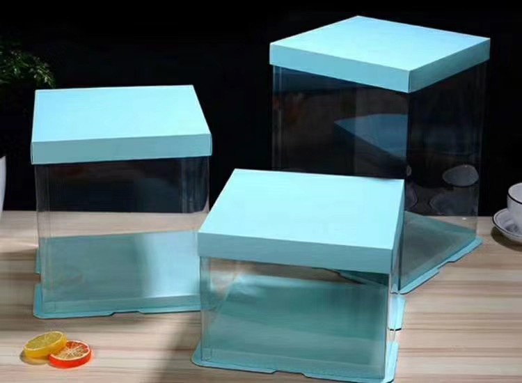 天地盖轻奢Pvc盒化妆品礼品盒子 伴手礼盲盒盒 精美包装 抽纸巾盒 独特设计 适合送礼详情图3