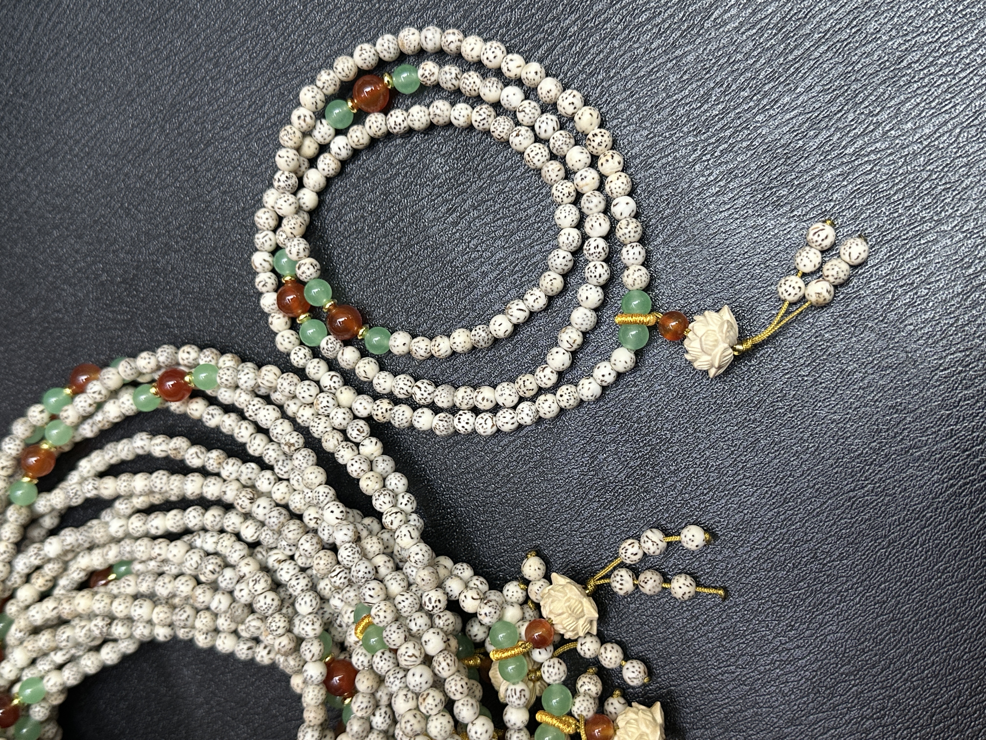 星月菩提珠佛珠手串 精美佛珠手链 细节图