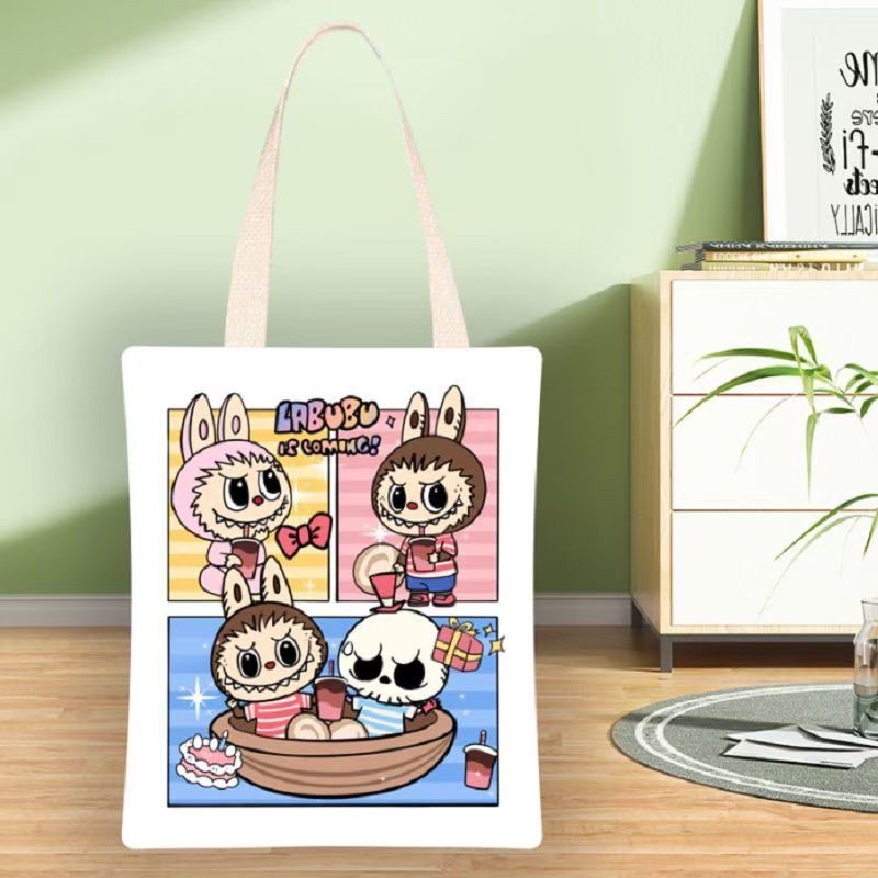 原创设计帆布包 可背斜挎布包 时尚休闲钥匙包 实用便携帆布包款白底实物图