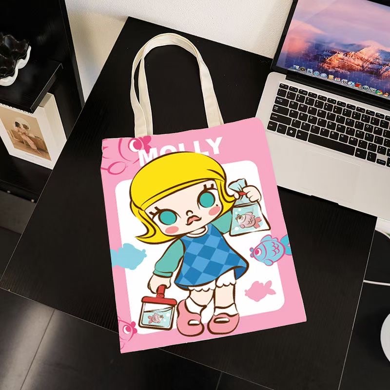 原创设计帆布包 多功能可背斜挎 布包潮流款 带钥匙包便携实用时尚帆布包详情图6