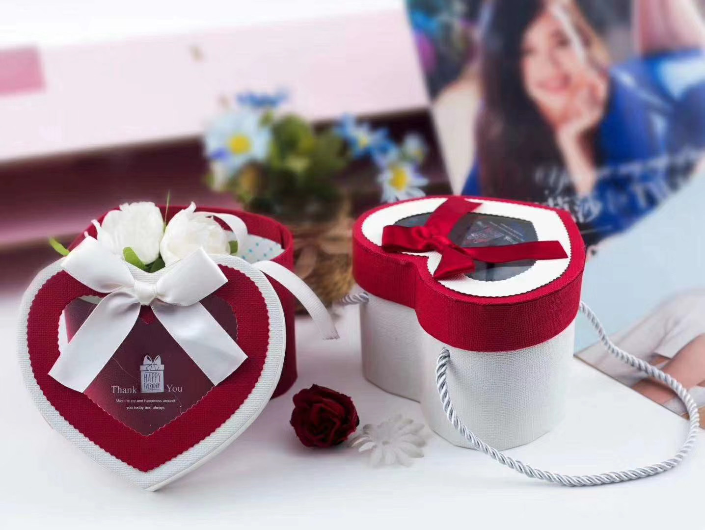 天地盖轻奢化妆品礼品盒子 适合伴手礼 盲盒盒设计 精美抽纸巾盒包装 盒子坚固耐用