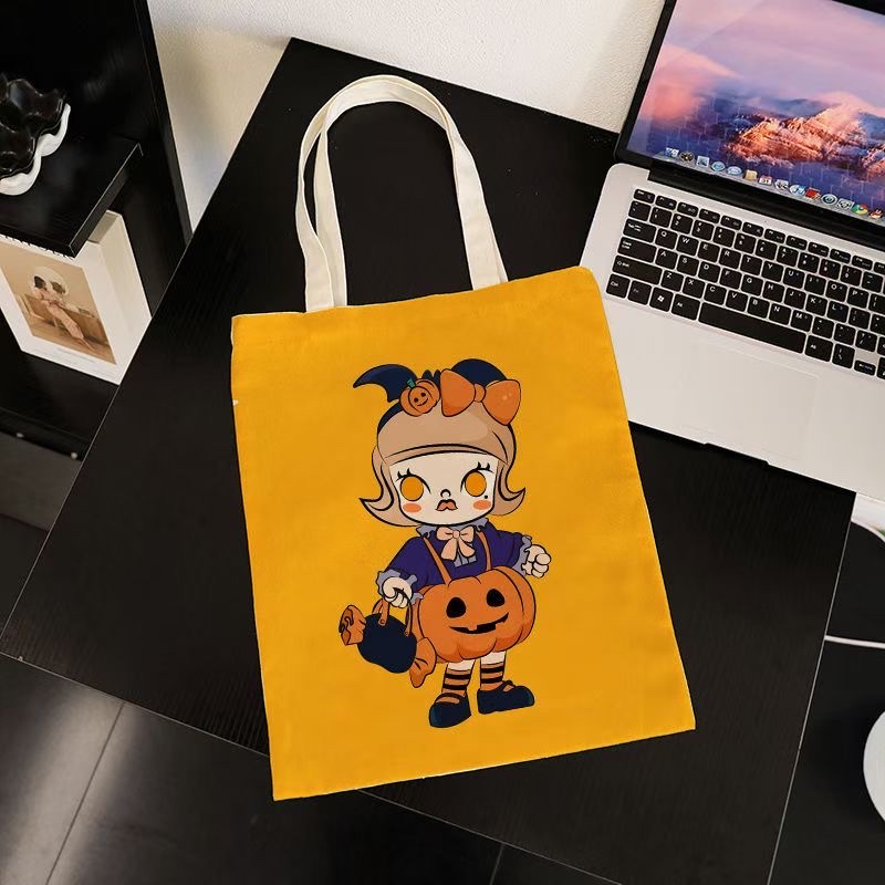 原创设计帆布包 多功能可背斜挎 布包潮流款 带钥匙包便携实用时尚帆布包细节图