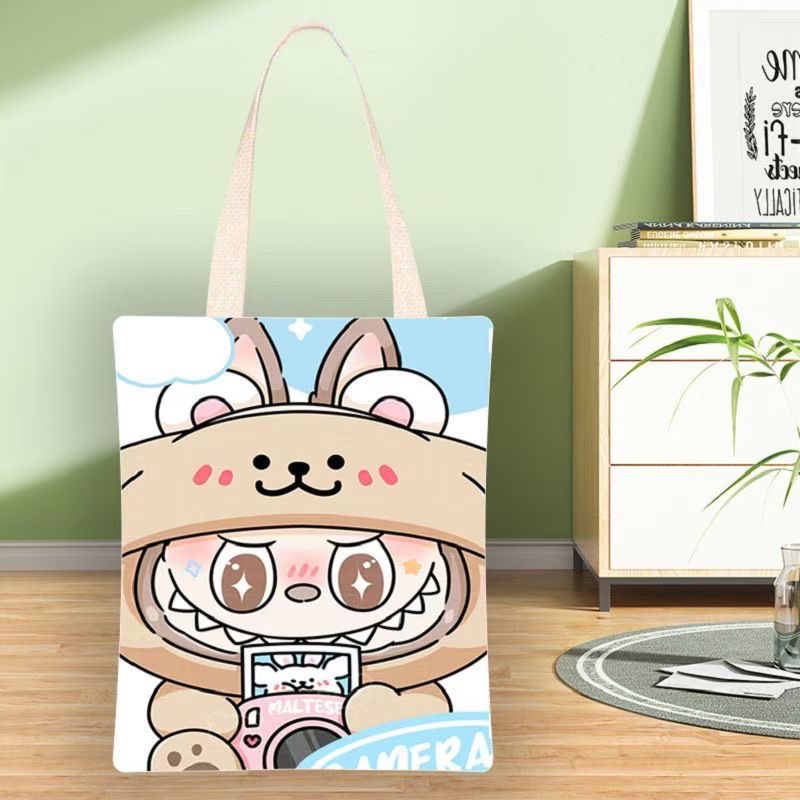 原创设计帆布包 可背斜挎布包 时尚休闲钥匙包 实用便携帆布包款详情图8