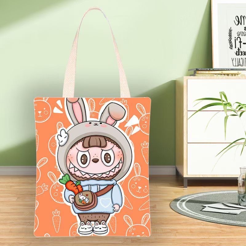 原创设计帆布包 可背斜挎布包 时尚休闲钥匙包 实用便携帆布包款详情图9