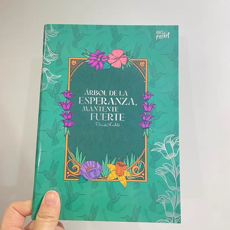 Cuaderno directo de fábrica mariposa flamingos mundo animal cuaderno de mano cuaderno de sutura cuaderno de cuaderno de cuadrícula Application Scenario