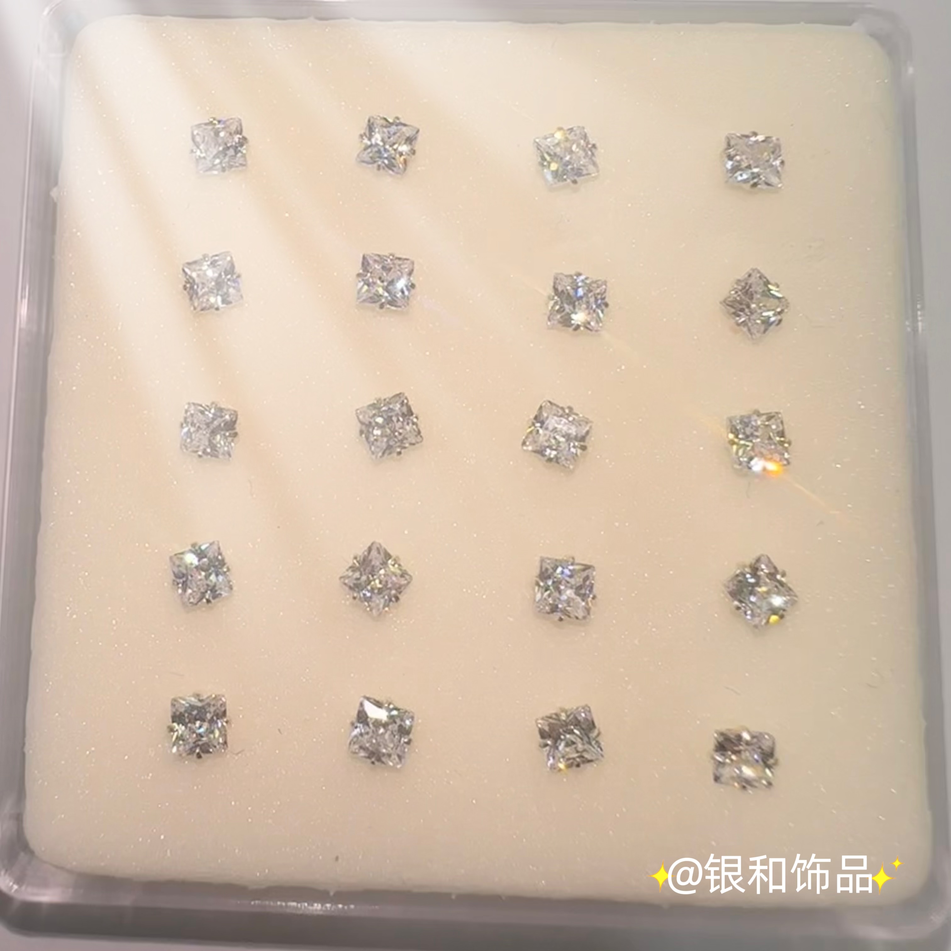 Fashion Trend Sterling Silver Nose Stud Simple Small Personality Accessories