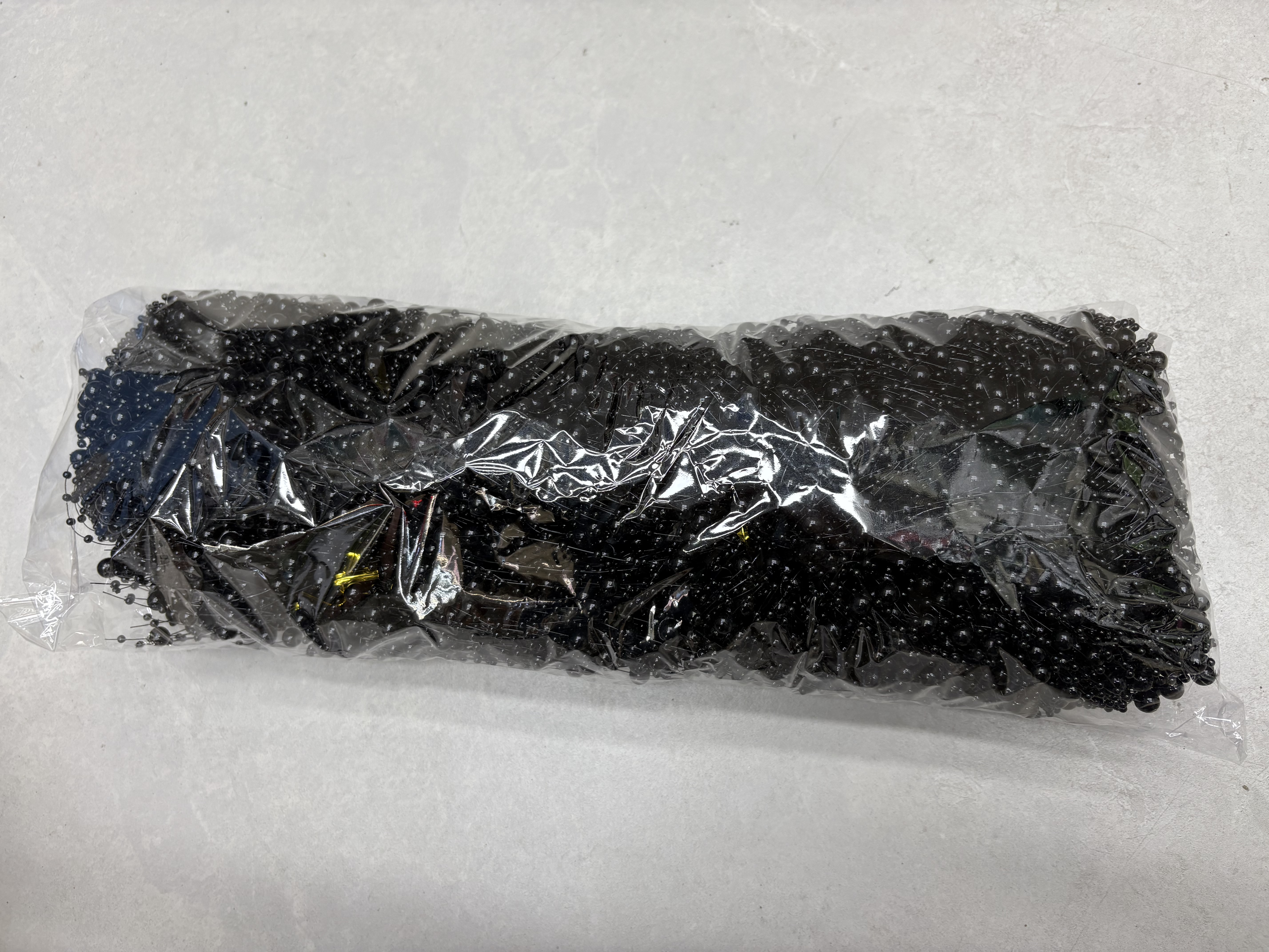 8+3鱼线珠链黑色手工diy材料