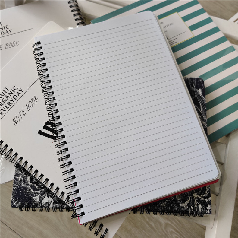Striped checkered export notebook, b5 cartoon coil planner notebook, planner notebook, coil notebook, custom planner stationery pic 8