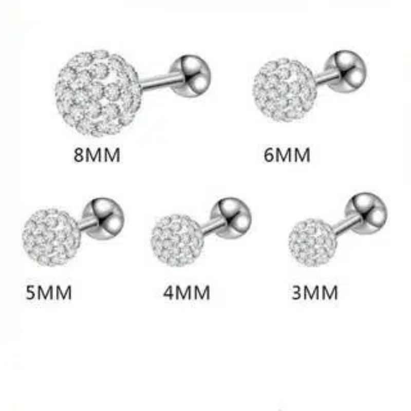 饰品/钛钢耳钉/耳饰/耳钉/钛钢混合耳钉产品图