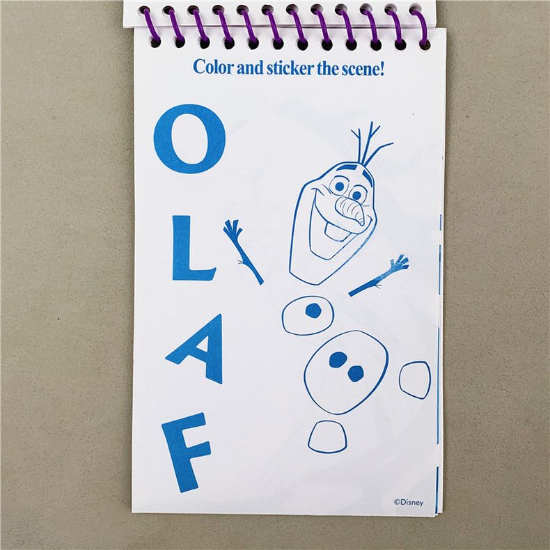 Customized foreign trade notebooks and notepads, Frozen coil notebooks, cartoon coil notebook notebooks, notebook notebooks, coil notebook notebooks pic 7