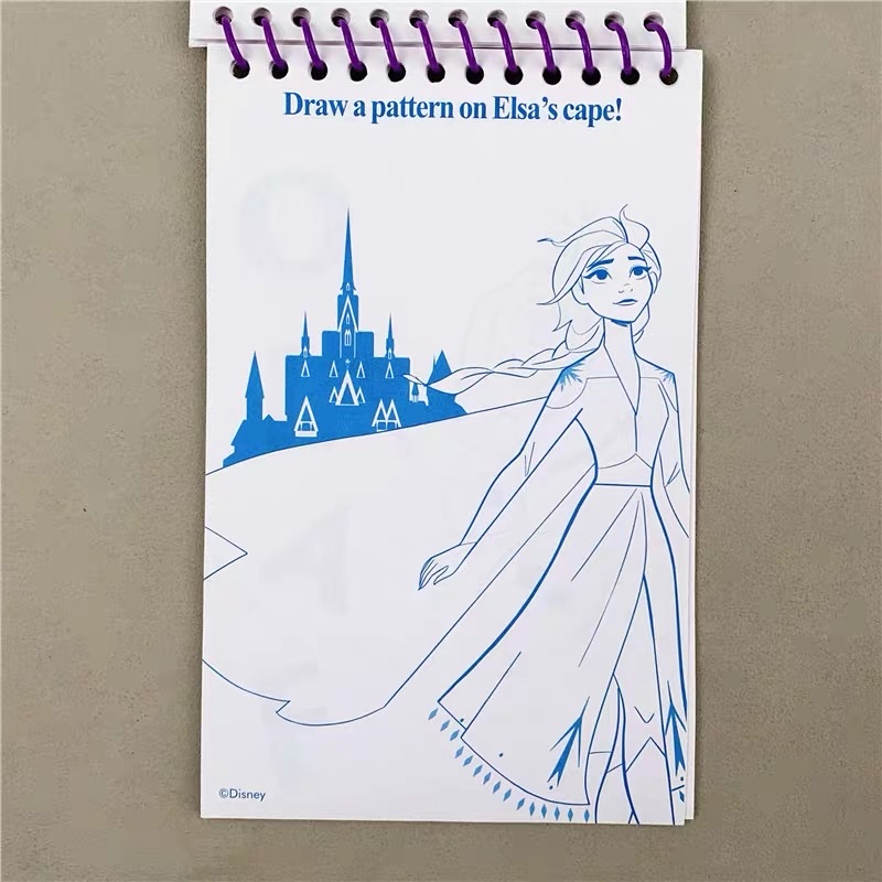 Customized foreign trade notebooks and notepads, Frozen coil notebooks, cartoon coil notebook notebooks, notebook notebooks, coil notebook notebooks Specification image