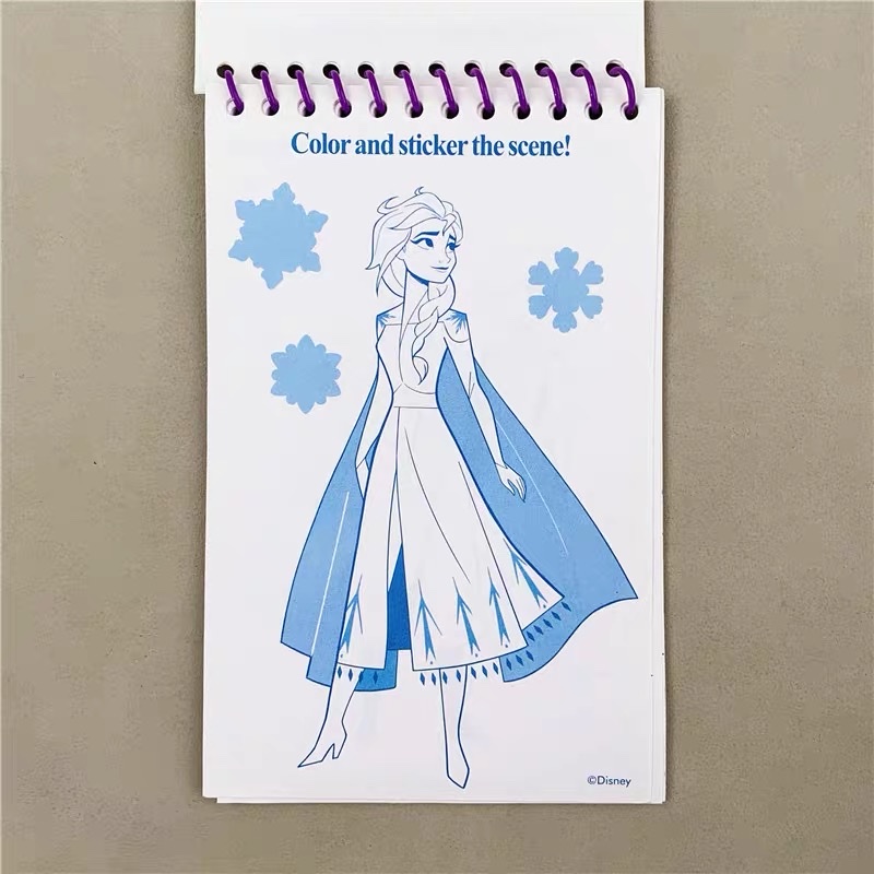 Customized foreign trade notebooks and notepads, Frozen coil notebooks, cartoon coil notebook notebooks, notebook notebooks, coil notebook notebooks Item Picture