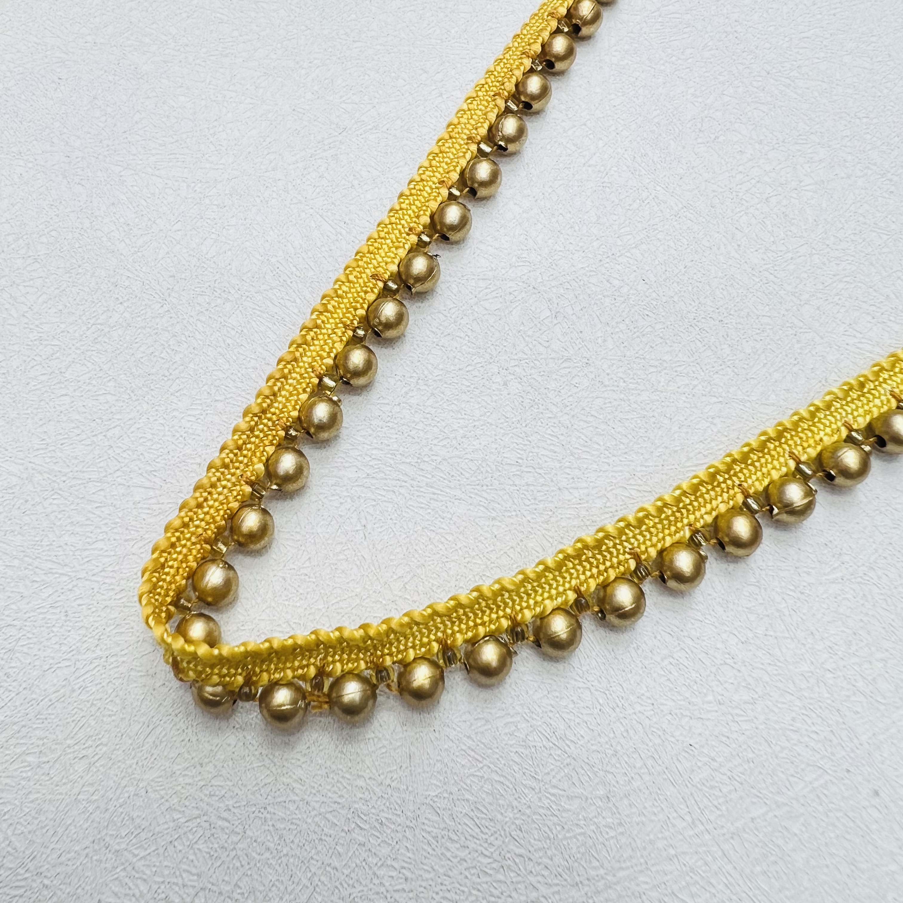 Beaded lace accessories, hand-sewn pearl lace decorative fabric, DIY handcrafted materials, high-end fashionable skirt hem decoration detail image 10