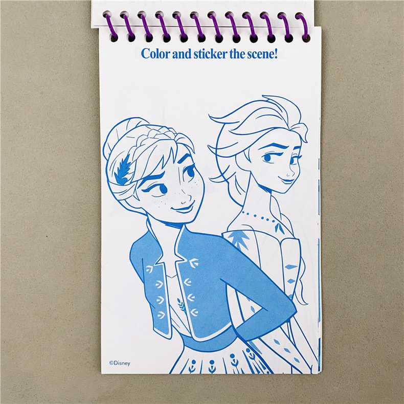 Customized foreign trade notebooks and notepads, Frozen coil notebooks, cartoon coil notebook notebooks, notebook notebooks, coil notebook notebooks pic 6