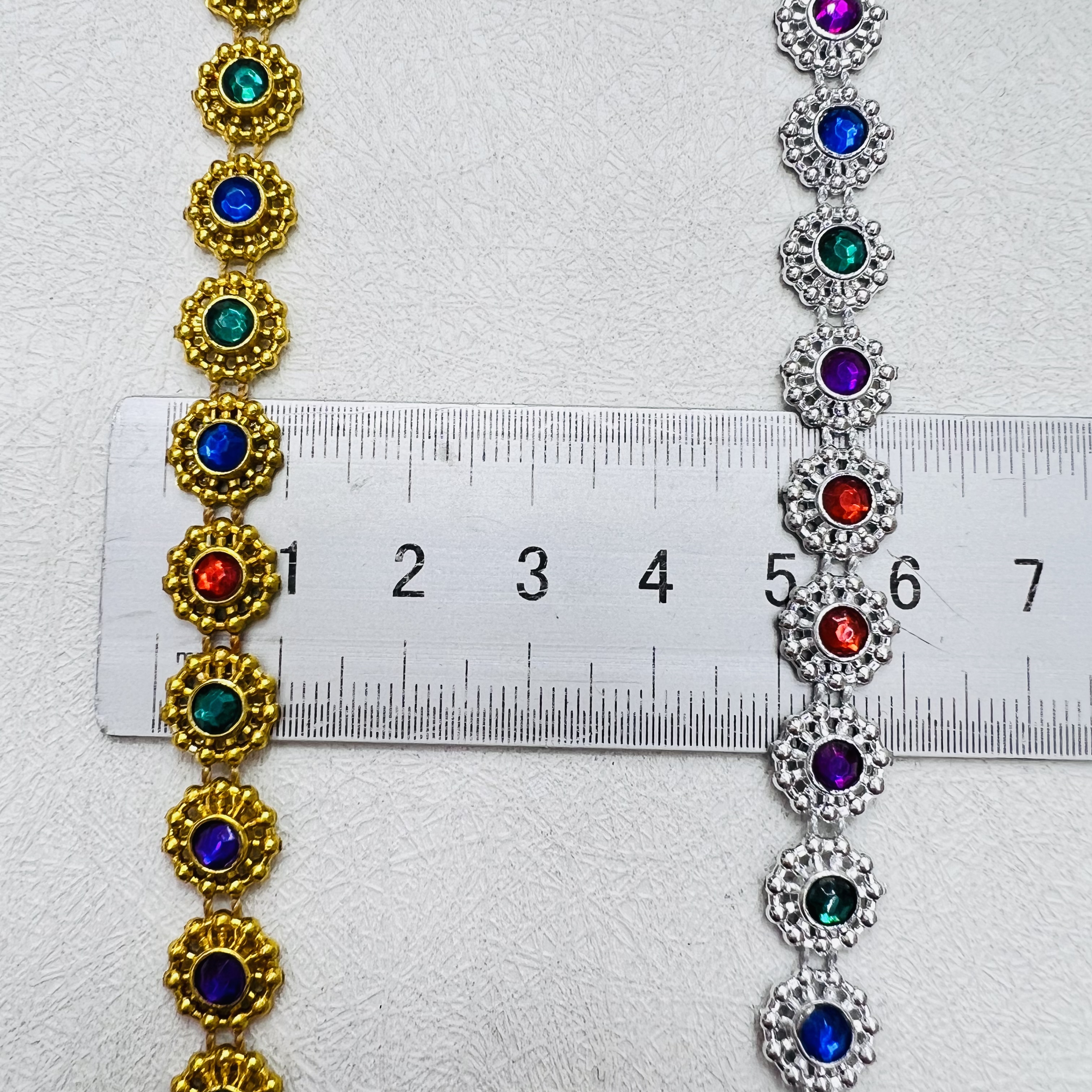 梅花钻花边辅料 高档手工花边布料 精美花边装饰材料详情图2