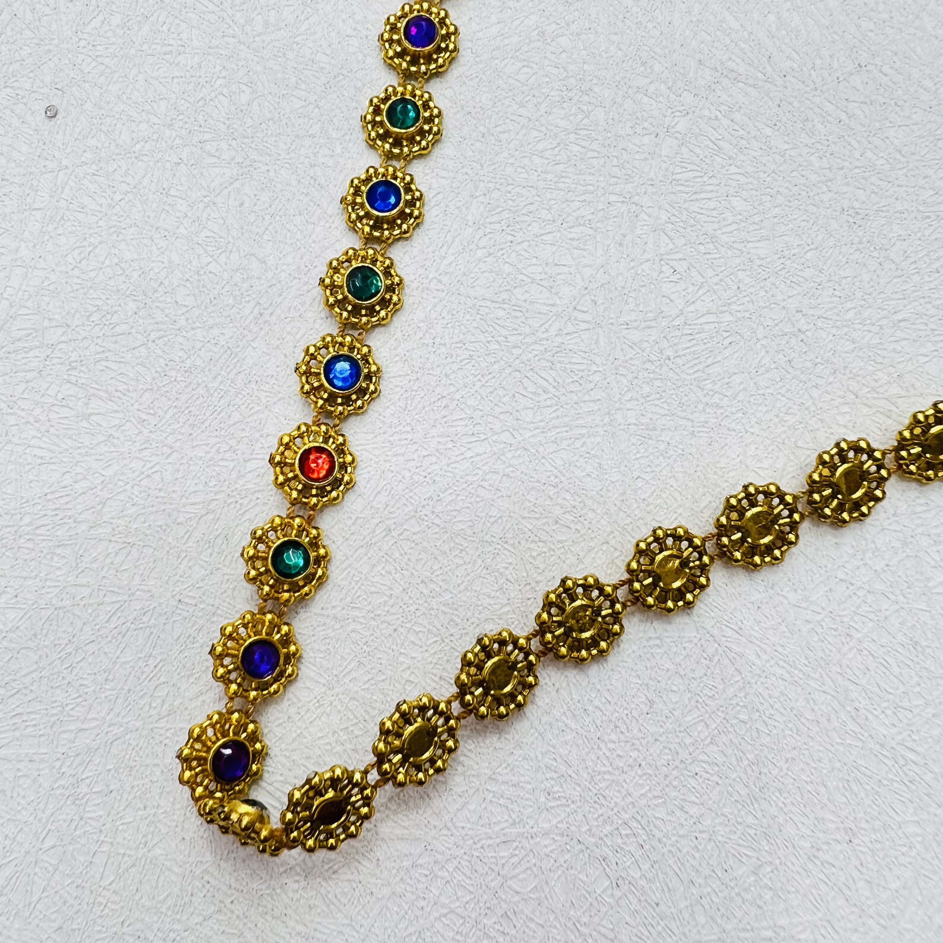 梅花钻花边辅料 高档手工花边布料 精美花边装饰材料细节图