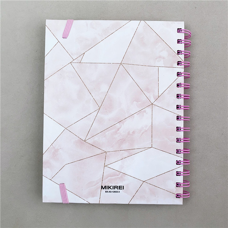 Customized coil flower notebooks for export to South America, Mexico and Spain, horizontal line color notebooks, cross-border notebook customization details Picture