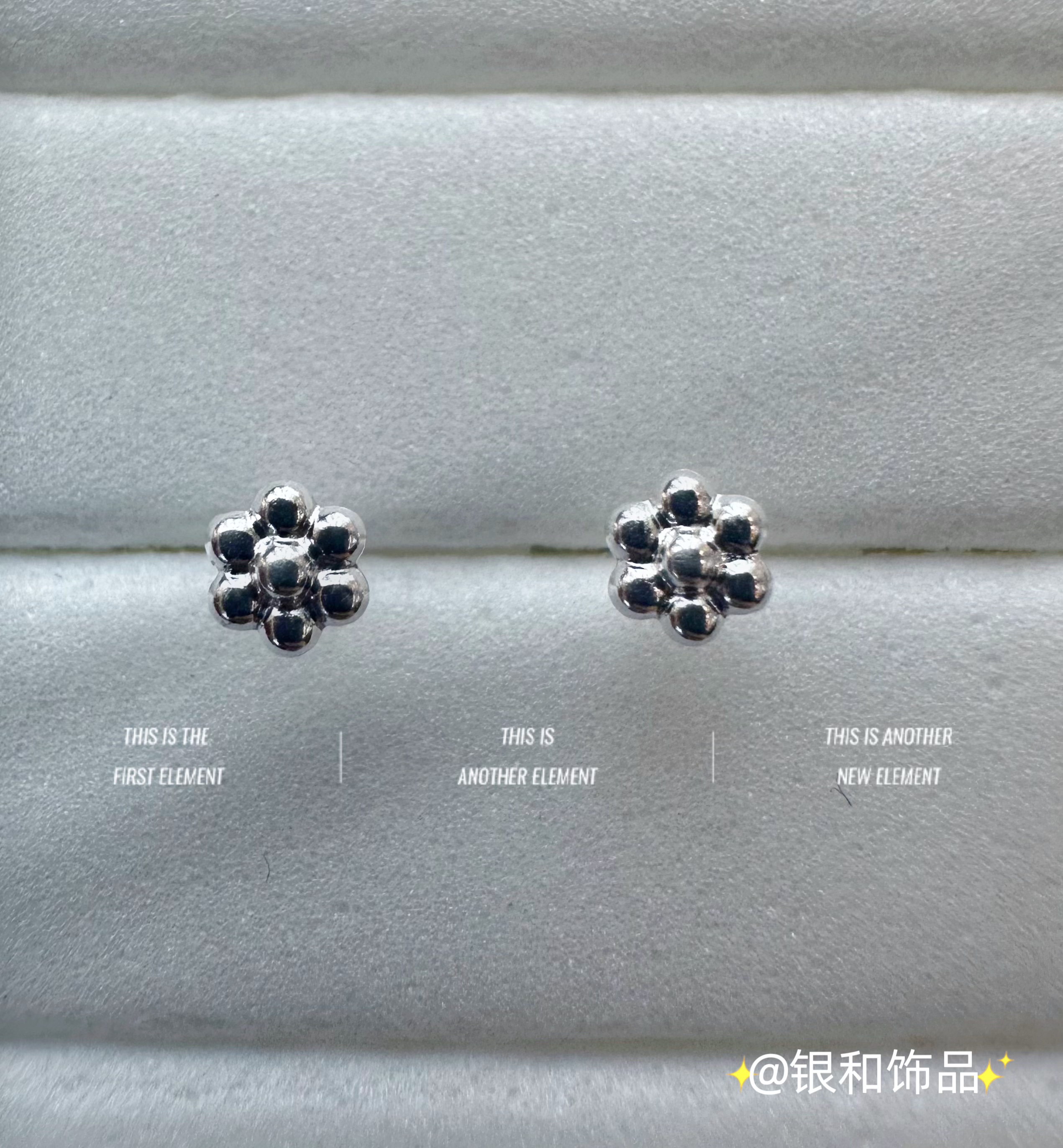 纯银鼻钉 时尚个性女款 高级感耀眼闪烁 高品质耐磨耐腐蚀 舒适不过敏 高雅