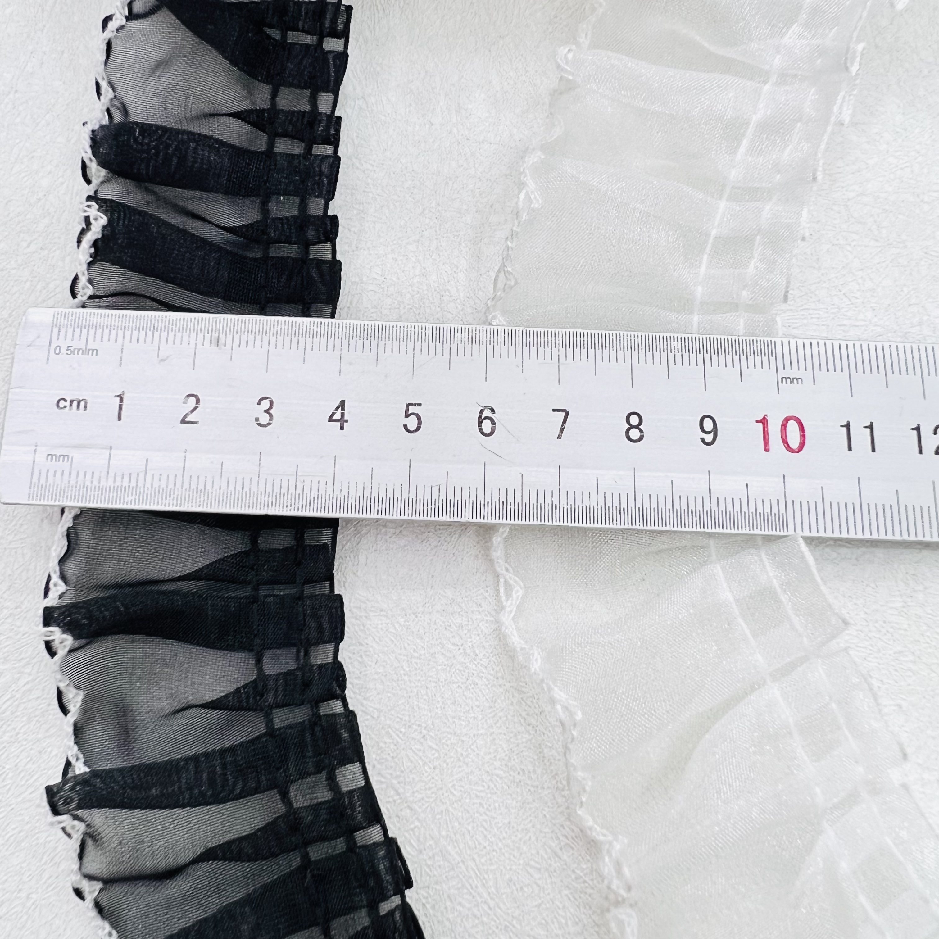 打皱花边辅料 精美花边装饰布料 创意手工DIY材料 高档家居装饰用品服装裙摆详情图2