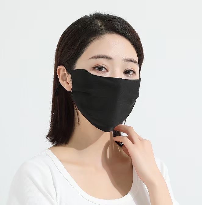 防晒口罩女面罩护眼角遮阳防紫外线防尘透气挂耳式调节扣详情图6