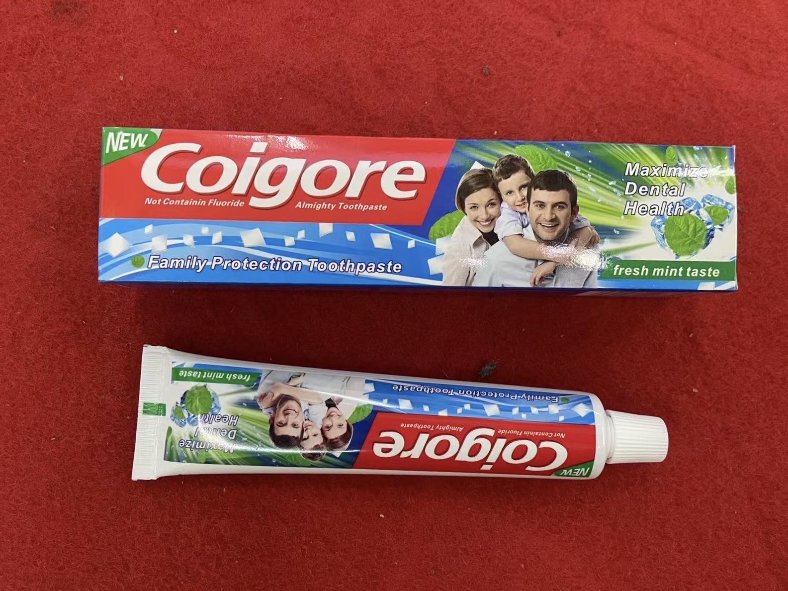 100g 家庭牙膏 清新口气 全家适用 专供出口