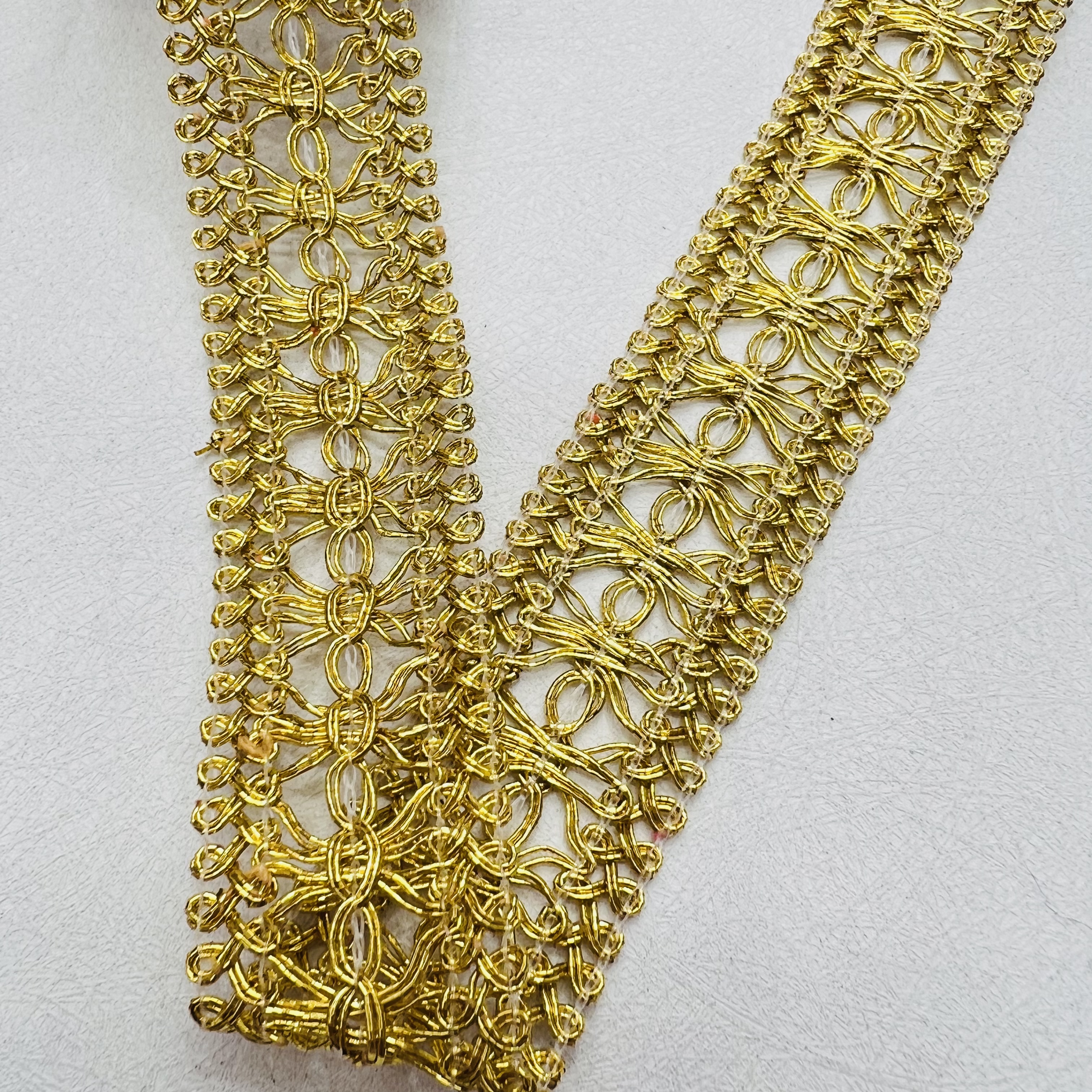 Hollowed-out hanging decorative lace trim, lace trim decorative fabric, DIY handcrafted material, beautiful and durable detail image 2