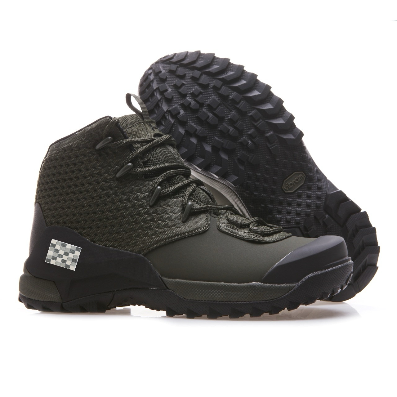 户外登山鞋中帮徒步鞋男士越野跑步鞋Men's Tactical Boots Hiking Shoes详情2