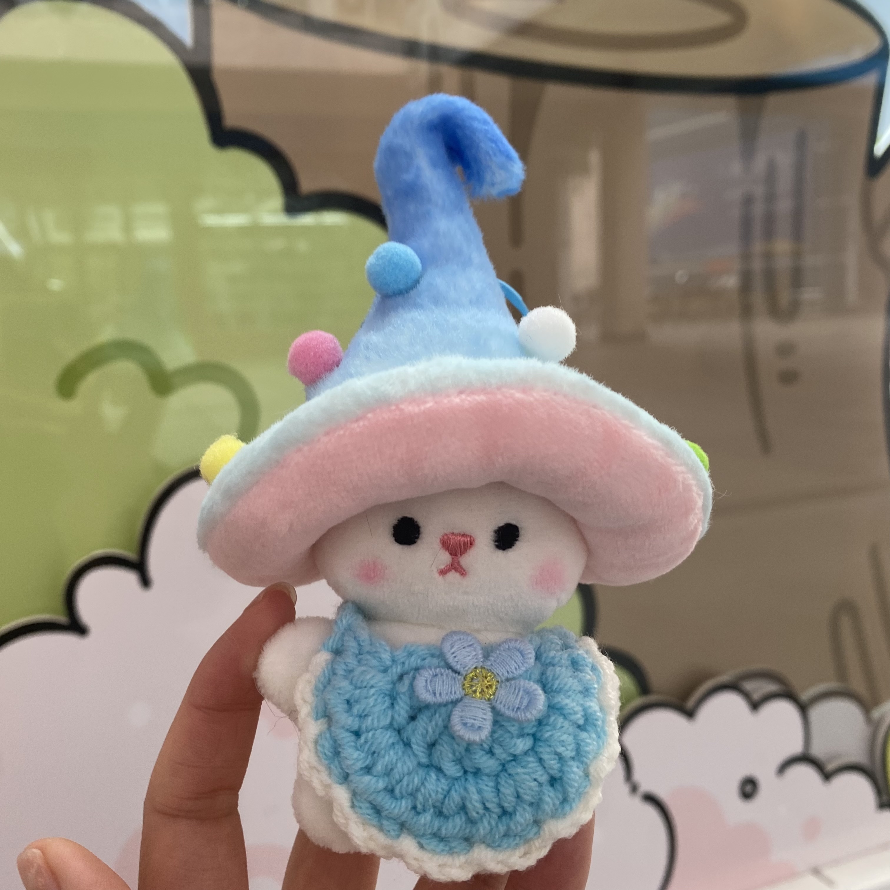 公仔挂件/毛绒玩具/布偶挂件/熊猫/星星人产品图