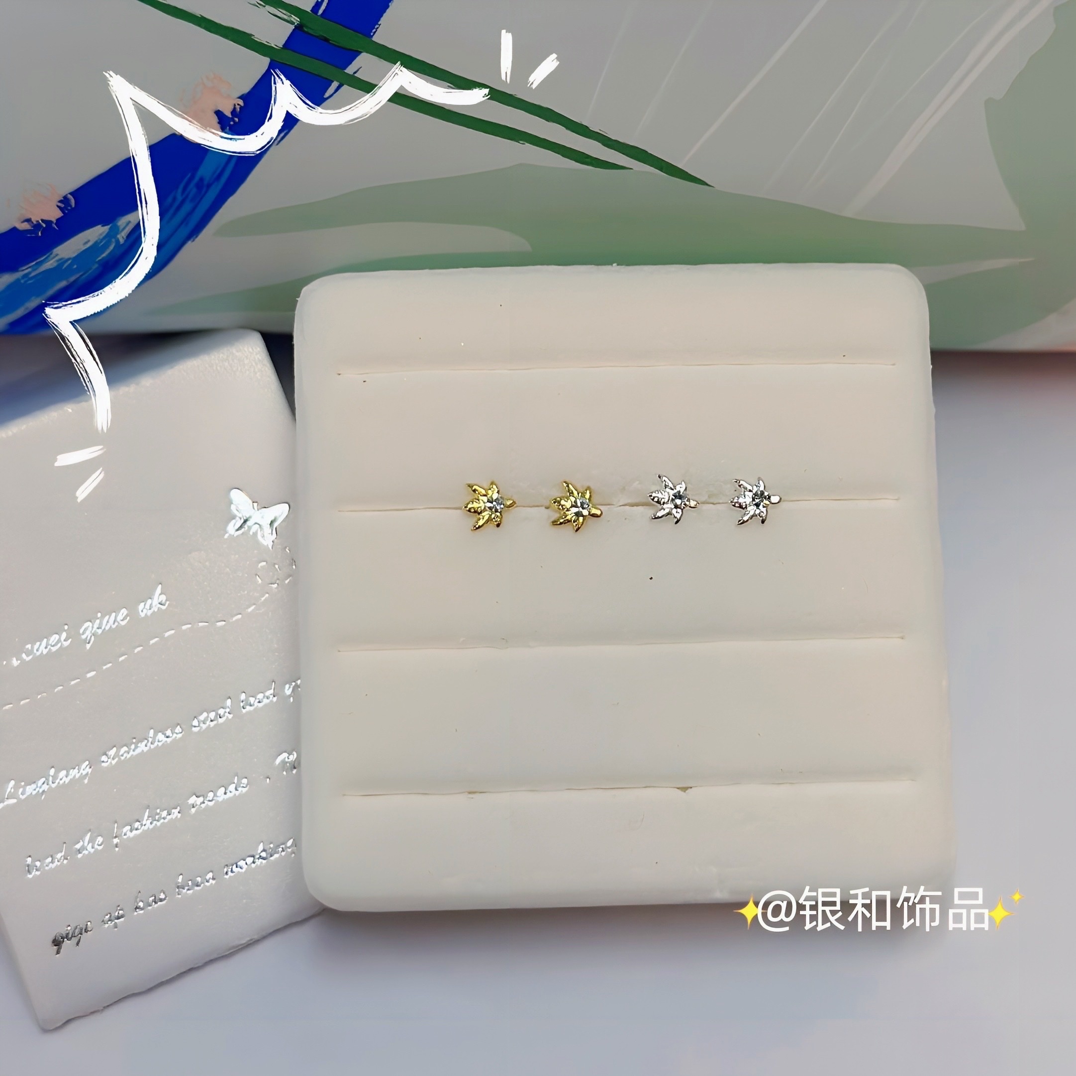 纯银鼻钉 欧美时尚个性鼻饰 炫酷必备鼻钉 高级感独特设计