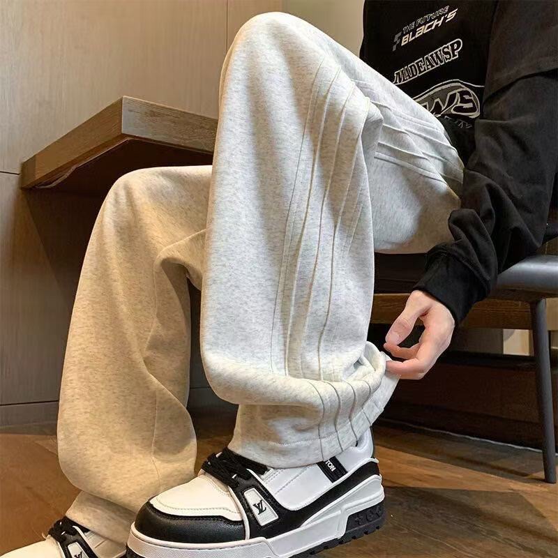 男式休闲裤实物图