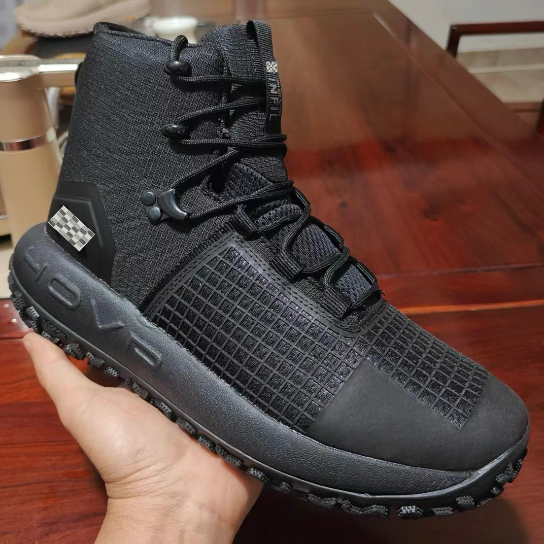 男士战术靴缓震训练鞋HOVR户外靴徒步鞋登山运动作战靴Men's OutdoorShoes Tactical boots