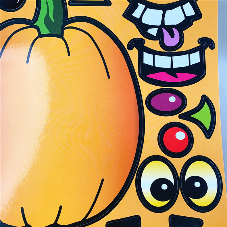 African market Halloween pumpkin notebook, notepad set, Ethiopian export iron nail notebook, saddle nail notebook, student classroom notebook. Factory accepts customization detail image 7