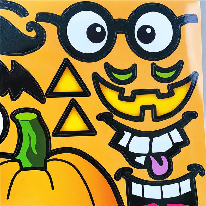 African market Halloween pumpkin notebook, notepad set, Ethiopian export iron nail notebook, saddle nail notebook, student classroom notebook. Factory accepts customization detail image 8