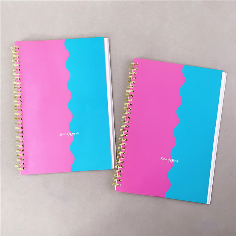Bobina de exportación para méxico este cuaderno páginas interiores celosía líneas transversales americano se puede personalizar la bobina se puede personalizar