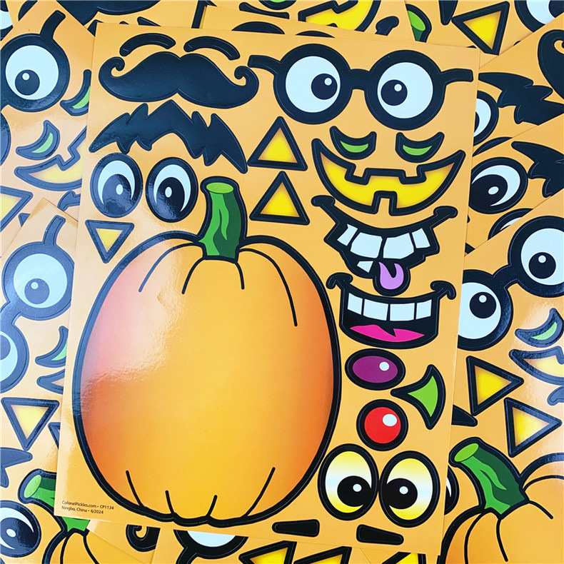 African market Halloween pumpkin notebook, notepad set, Ethiopian export iron nail notebook, saddle nail notebook, student classroom notebook. Factory accepts customization Specification image