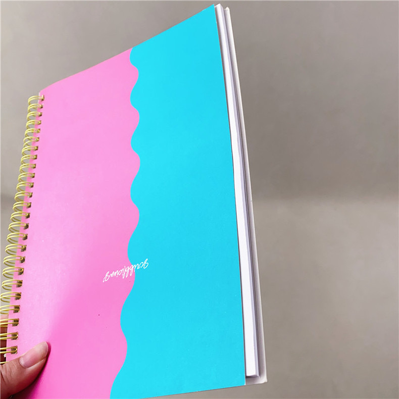Bobina de exportación para méxico este cuaderno páginas interiores celosía líneas transversales americano se puede personalizar la bobina se puede personalizar Item Picture