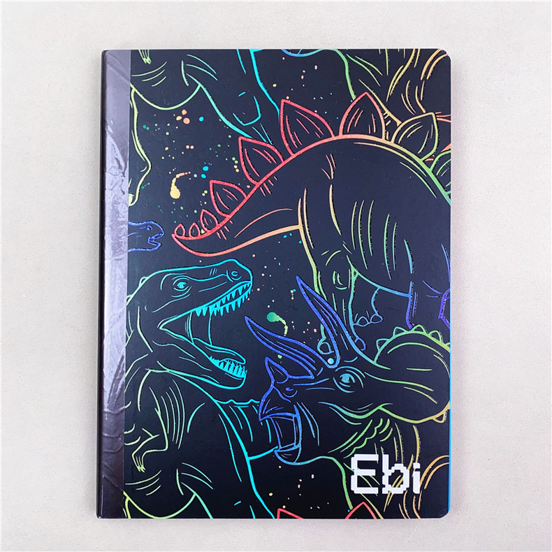 Customized foreign trade notebook and notepad, foreign trade ~ B5 Dinosaur Coil horizontal line Notepad, foreign trade notebook and notepad, Cartoon coil planner Item Picture