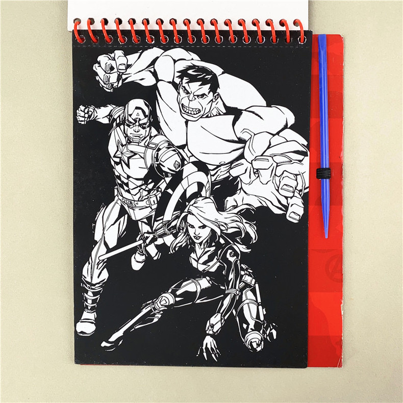 Cuaderno de comercio exterior personalizado B5 hulk libro de la mano cuaderno de texto cuaderno de bobina diario pic 3