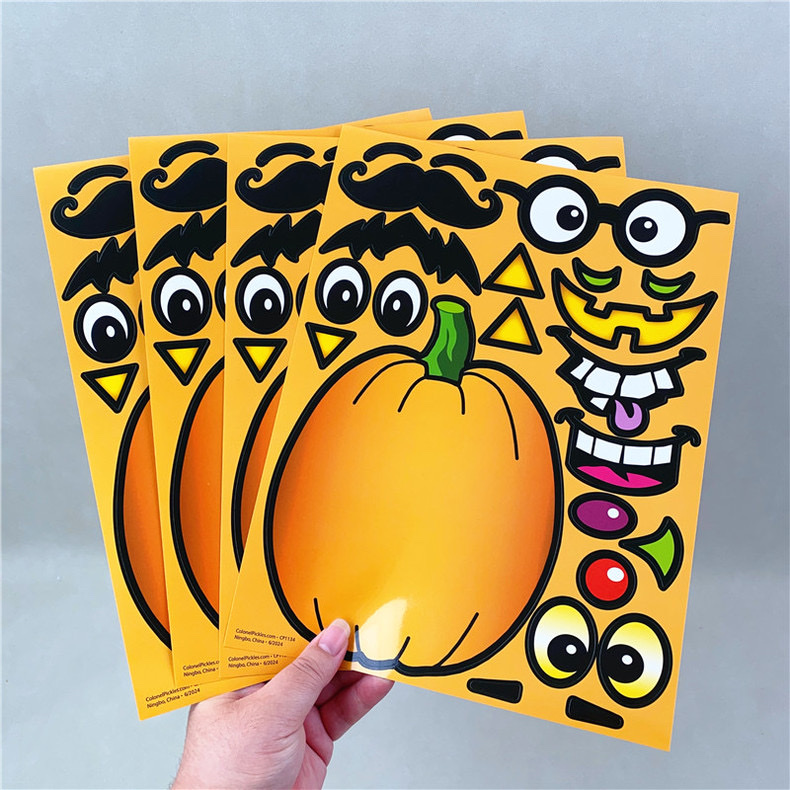 African market Halloween pumpkin notebook, notepad set, Ethiopian export iron nail notebook, saddle nail notebook, student classroom notebook. Factory accepts customization detail image 4